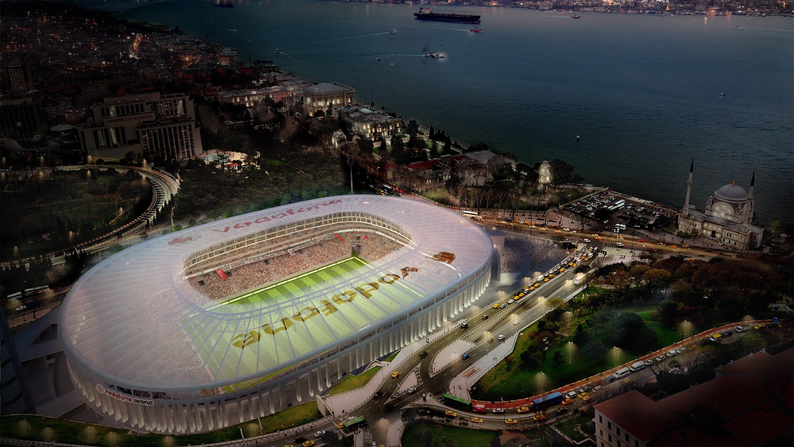 沃达丰球场,土耳其伊斯坦布尔 (© DB Architecture & Consulting) 沃达丰球场,土耳其伊斯坦布尔 (© DB Architecture & Consulting)