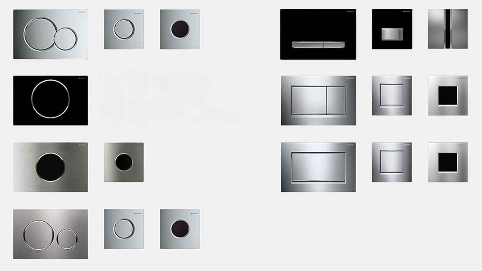 吉博力冲水面板设计系列概述 吉博力冲水面板设计系列概述