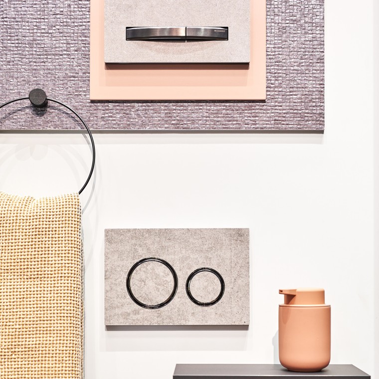 在卫浴空间中，材料混搭是提升舒适体验的秘诀