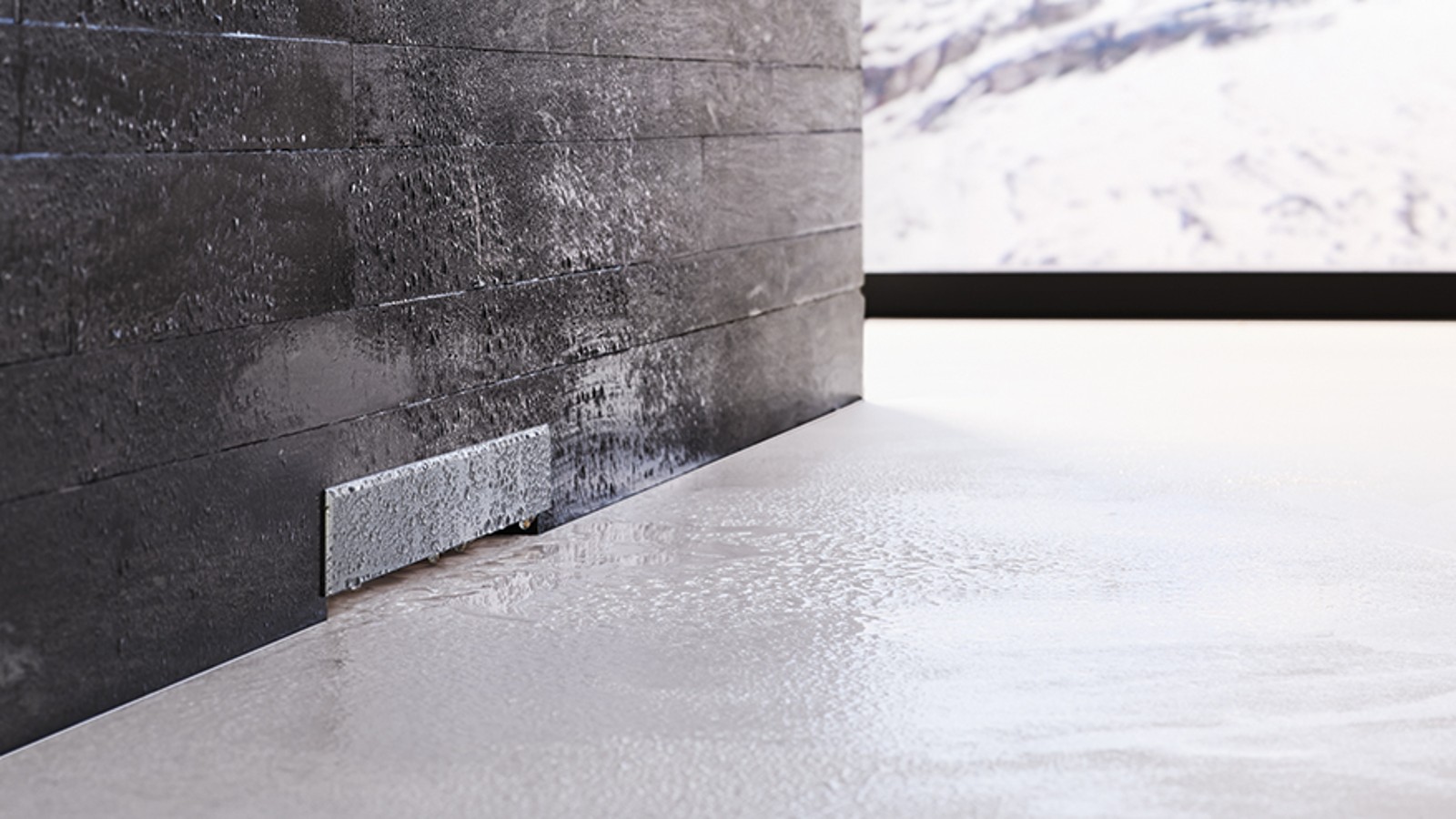 吉博力墙排水地漏打造与地面齐平的淋浴区 吉博力墙排水地漏打造与地面齐平的淋浴区