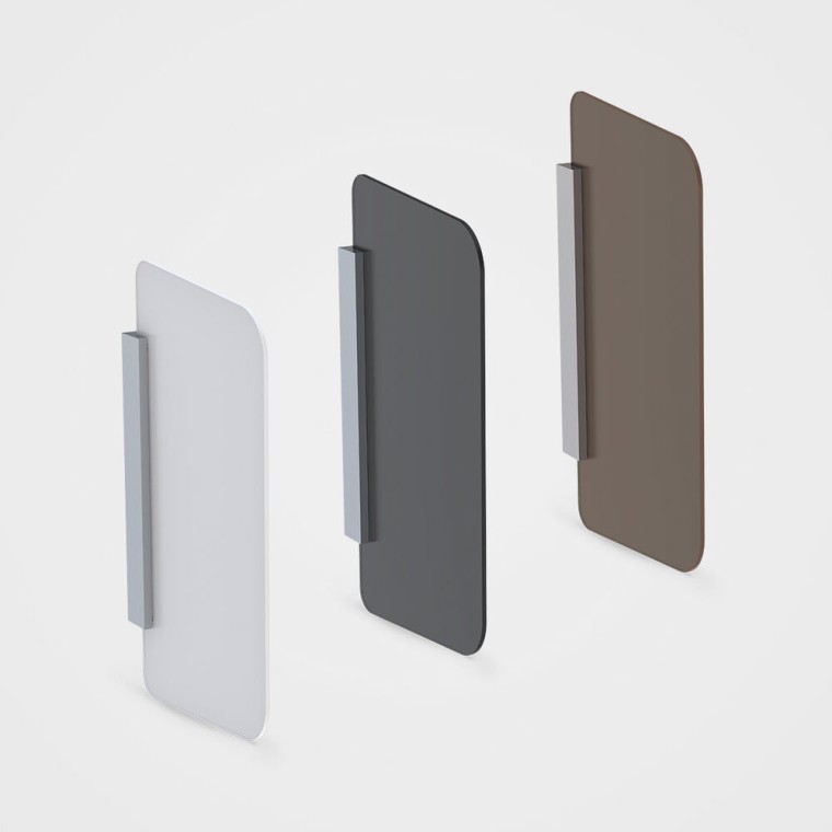 由玻璃制成的吉博力小便斗隔板 由玻璃制成的吉博力小便斗隔板