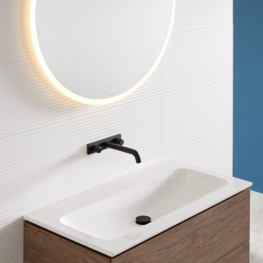 Mix & Match 系列 Geberit iCon 艾柯洗脸盆与 Geberit ONE 盥洗柜 Mix & Match 系列 Geberit iCon 艾柯洗脸盆与 Geberit ONE 盥洗柜