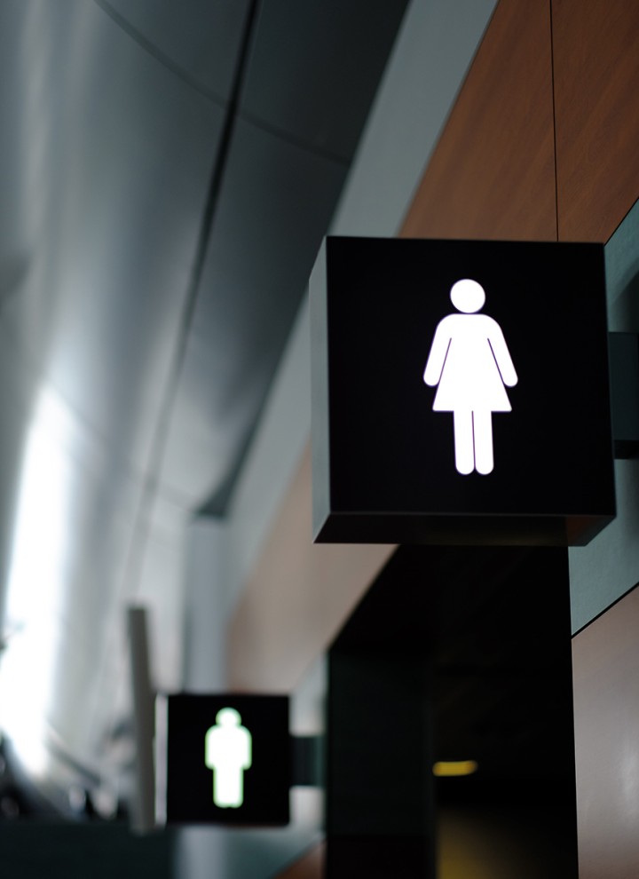 公共区域的吉博力座便器 公共区域的吉博力座便器