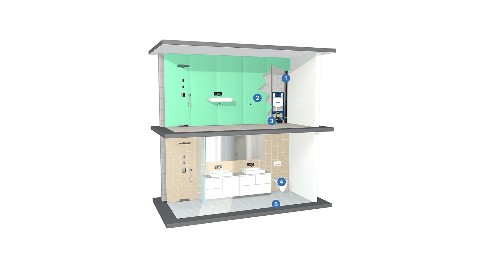 卫浴设施隔音解决方案