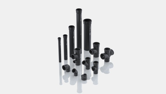 Geberit Silent-Pro 排水系统的配件和管道