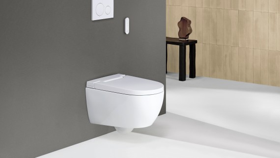 Geberit AquaClean Alba with remote control Sigma 20
