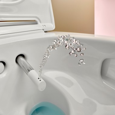 Geberit AquaClean Mera 智能座便器 WhirlSpray 漩柔冲洗功能 Geberit AquaClean Mera 智能座便器 WhirlSpray 漩柔冲洗功能