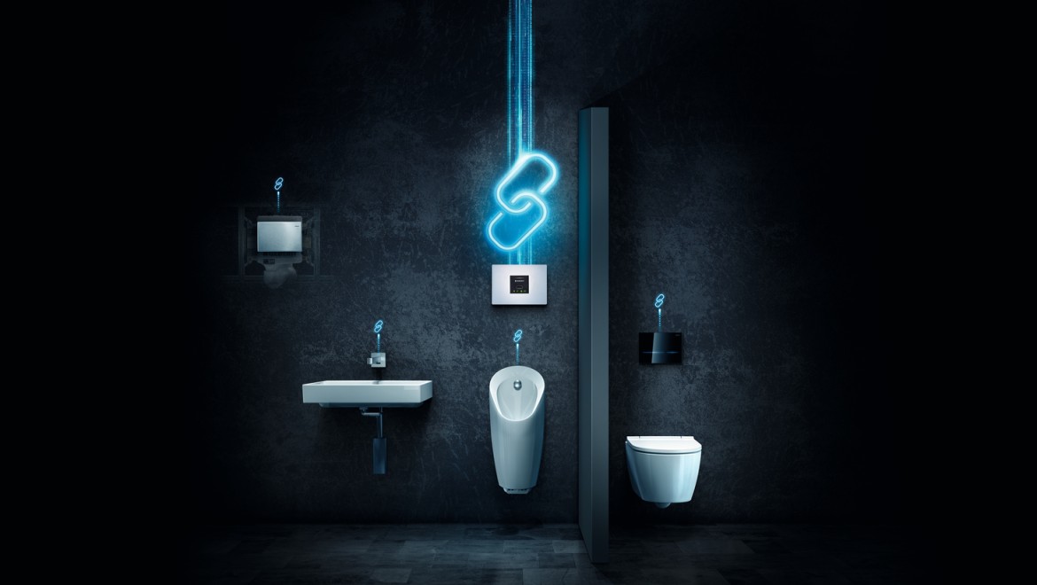 通过 Geberit Connect 实现吉博力卫浴器具的网络互联 通过 Geberit Connect 实现吉博力卫浴器具的网络互联