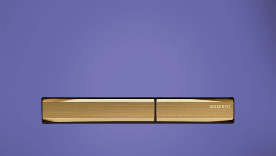 “Very Peri”色（潘通2022年度最佳色彩）的吉博力Sigma50冲水面板
