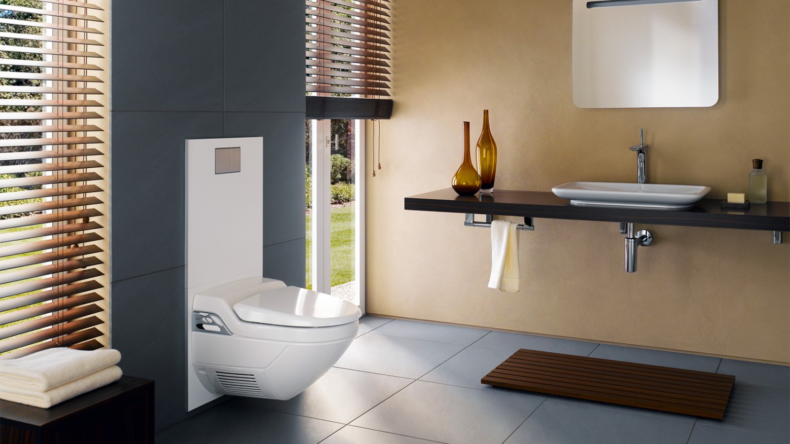 二十世纪九十年代,设计回归简约风格 – 这就是卫浴空间变得愈加宽敞的原因 二十世纪九十年代,设计回归简约风格 – 这就是卫浴空间变得愈加宽敞的原因