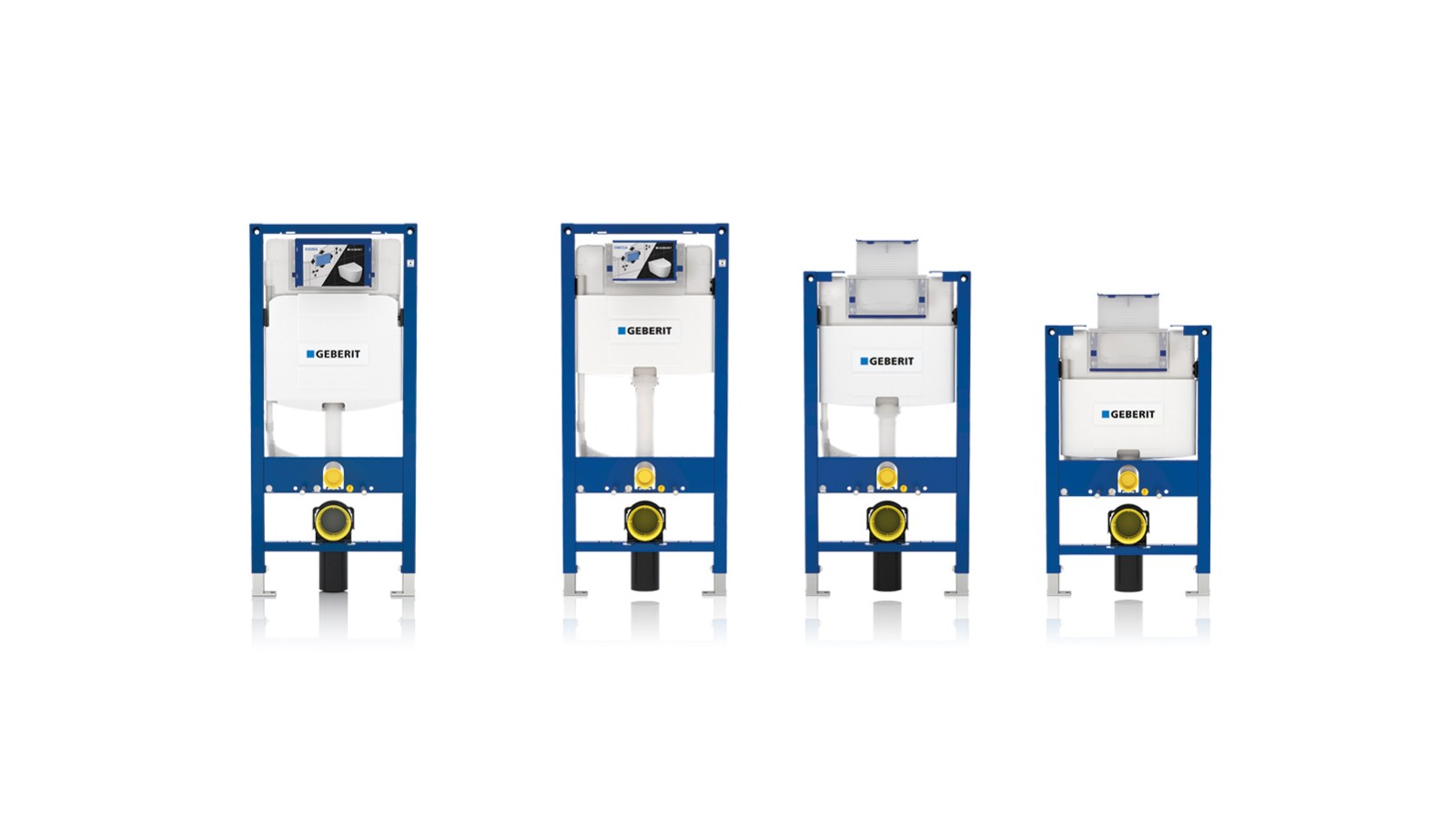 Geberit Omega、Geberit Sigma 和 Geberit Duofix 安装系统