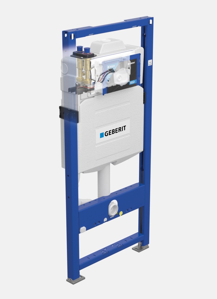 集成在隐蔽式水箱中的吉博力智能换水器 集成在隐蔽式水箱中的吉博力智能换水器