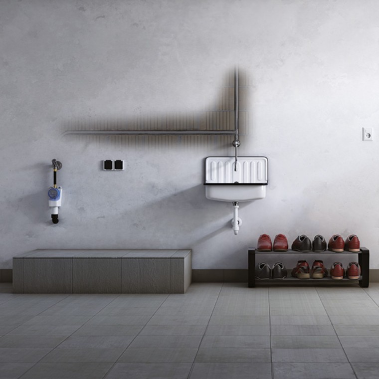 吉博力Rapid智能换水器的应用示例:闲置未用设施中的管道死角 吉博力Rapid智能换水器的应用示例:闲置未用设施中的管道死角