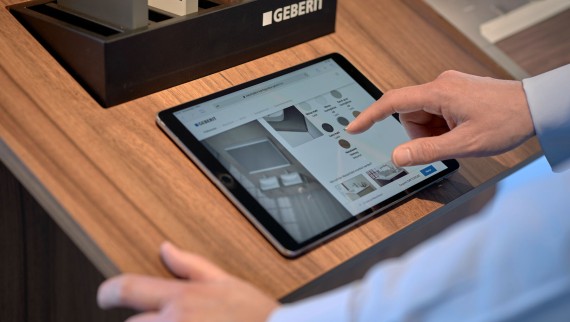 位于约纳的 Geberit Design ONE 配置器