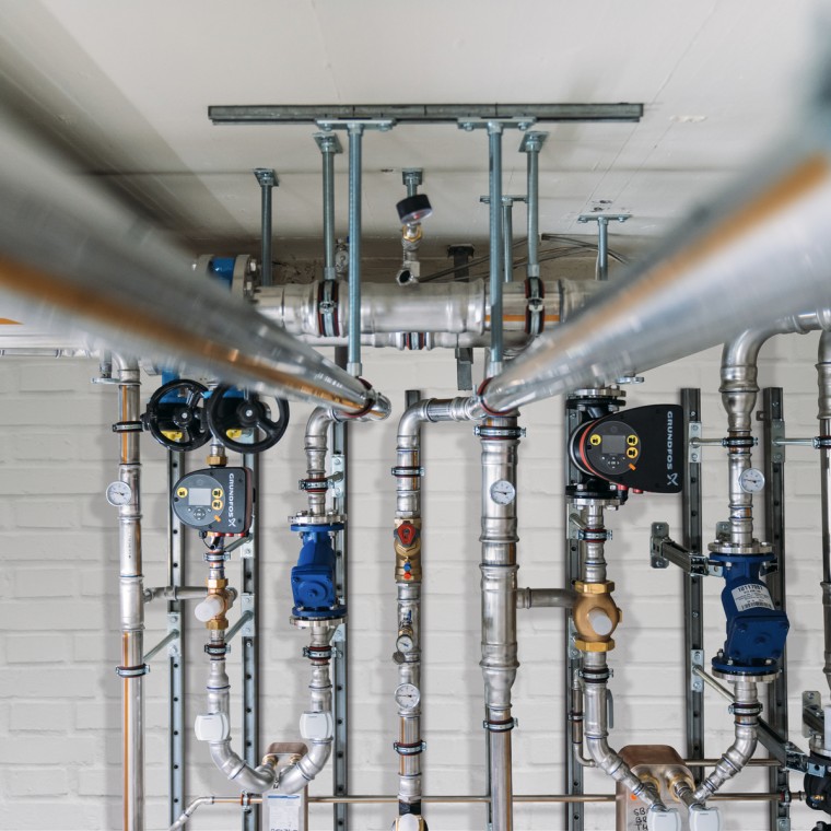 Geberit Mapress Therm 可在形成冷凝水的封闭冷却或制冷回路中提供可靠的保护，防止外部腐蚀