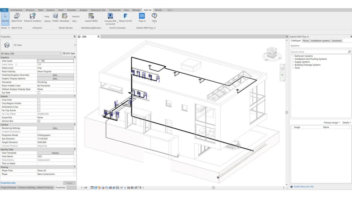 Autodesk® Revit®目录模块中的产品结构