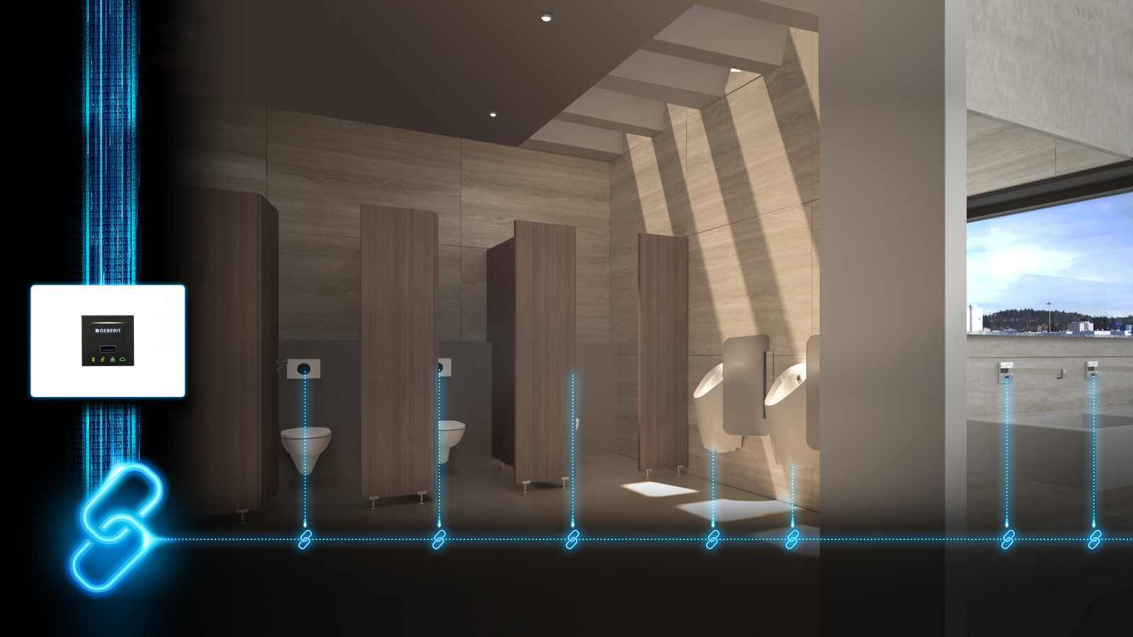 将非住宅建筑中的卫浴空间联网 将非住宅建筑中的卫浴空间联网