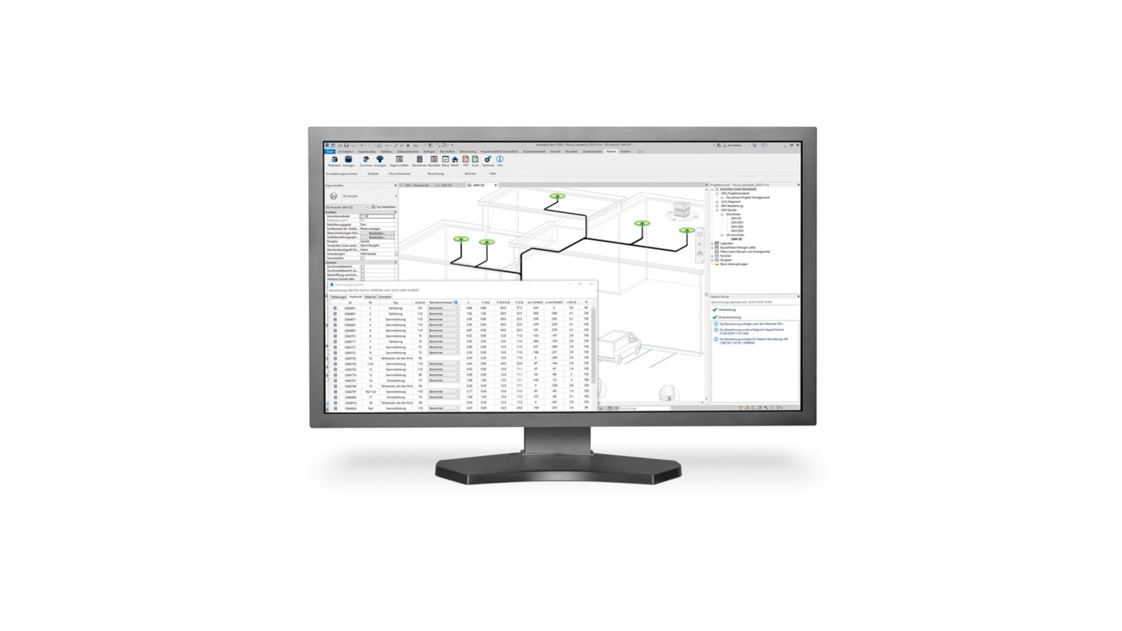 Pluvia 计算查询的屏幕截图