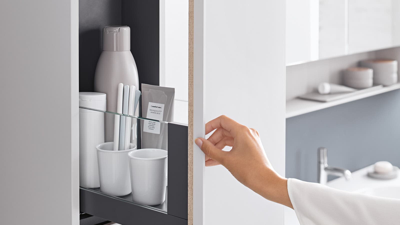 具有充足存储空间的卫浴家具 具有充足存储空间的卫浴家具